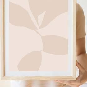 Ramka z drewna surowego na zdjęcia RAW 40x50 cm